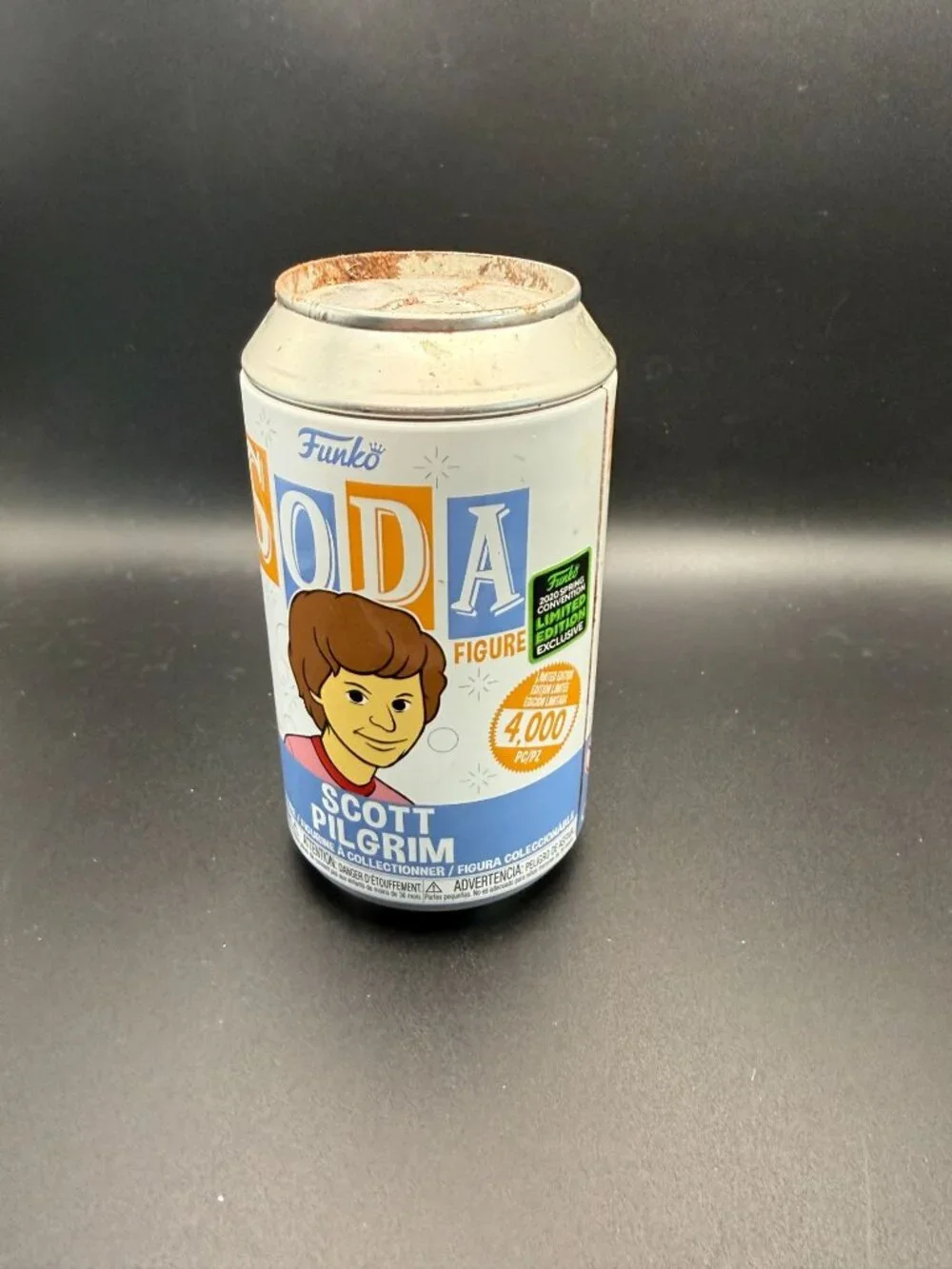 Funko Soda Scott Pilgrim Common 2020 Spring Convention Vinyl Figure Collectible